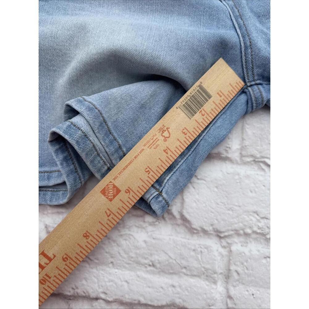 EUC Vervet L Large Lightly Distressed Blue Denim Shorts - Picture 9 of 9